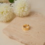 Heliophilia Silver Anillo de Metal Dorado ELKYP38032